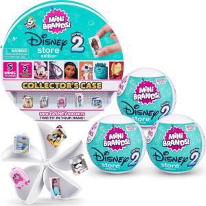 image5 Surprise Disney Mini Brands Series 2 Collectors Kit by ZURU 3 Capsules  1 Collectors Case Amazon Exclusive Mystery Capsule Real Miniature Brands CollectiblesModern