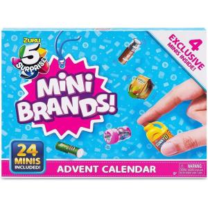 image5 Surprise Mini Brands Advent Calendar by ZURU  24 Day Advent Calendar 2022 Includes 4 Exclusive Minis Real Miniature Brands Collectibles