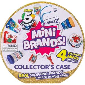 image5 Surprise Mini Brands Collectors Case Series 2 Comes with 4 Exclusive Minis by ZURU 77851 Count Pack of 1