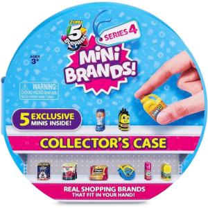 image5 Surprise Mini Brands Collectors Case Series 4 Store ampamp Display 30 Minis with 5 Exclusive Minis Mystery Real Brands Miniature Collectibles by ZURUSeries 4