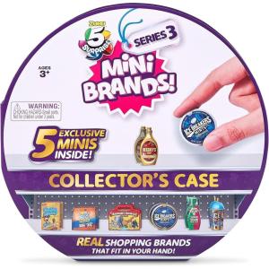 image5 Surprise Mini Brands Collectors Case Series 4 Store ampamp Display 30 Minis with 5 Exclusive Minis Mystery Real Brands Miniature Collectibles by ZURUSeries 3