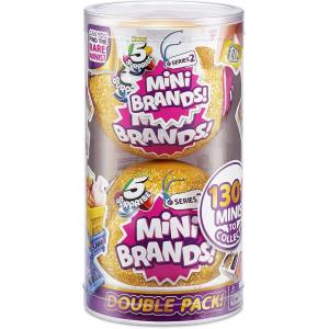image5 Surprise Mini Brands Series 4 by ZURU Amazon Exclusive Mystery Real Miniature Collectible Toy Capsule for Kids Teens and Adults Pack of 2Series 2