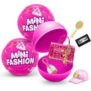 image5 Surprise Mini Fashion Series 2 by ZURU Amazon Exclusive Mystery Mini Brand Collectibles Handbags Accessories for Kids Girls Teens Adults 2 PackSeries 2