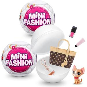 image5 Surprise Mini Fashion Series 2 by ZURU Amazon Exclusive Mystery Mini Brand Collectibles Handbags Accessories for Kids Girls Teens Adults 2 PackSeries 1