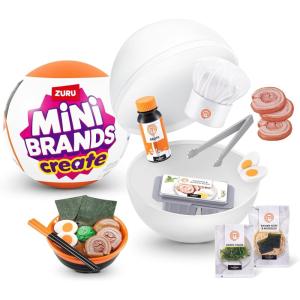 imageMini Brands Create MasterChef Series 1 Capsule by ZURU Real Miniature MasterChef Creations Collectible Toy Capsules of Mystery MasterChef Food Items and Accessories for Kids Teens and Adults