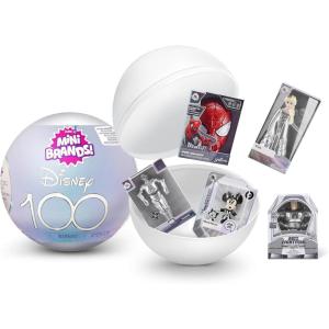 imageMini Brands Disney 100 Platinum Collectors Case by ZURU with 2 Exclusive Minis Platinum Minis Celebrate Disney 100Capsule