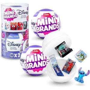 imageMini Brands Disney Store Series 3 2 Pack by ZURU Disney Themed Surprise Collectible Minis Blind Packaging Disney Themed Collectibles2 Pack