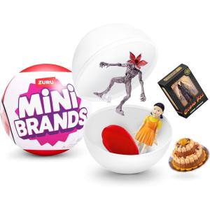 imageMini Brands Netflix Capsule 2 Pack by ZURU Surprise Toy with Collectible Minis Blind Packaging Iconic Show Themed Minis1 Pack