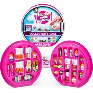 image5 Surprise 77288 Brands Includes 5 Mystery Foodie Collectors Case Store and Display 30 Mini Collectibles Fast Food Toys and Shopping AccessoriesSingle