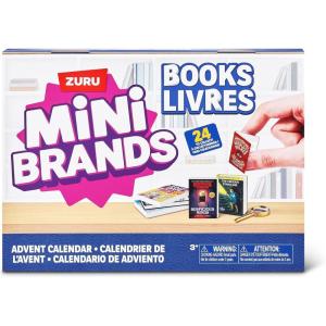 imageMini Brands Books Advent Calendar by ZURU Collectible Seasonal Toys for Girls Boys and Collectors